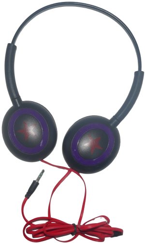 UniQue Stereo Headphone Purple