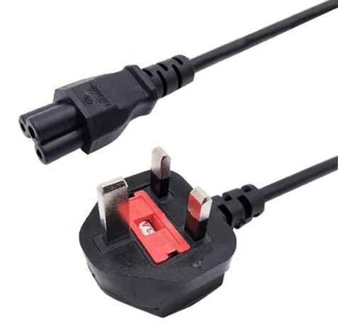 UniQue UK 3 pin Single Head 1.8M Power cable 1 UniQue UK 3 pin Single Head 1.8M Power cable