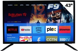Nesty 43 Inch Slimline LED Backlit Full High Definition Netflix Smart TV
