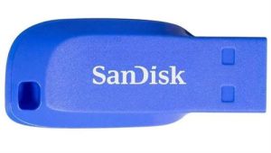 Sandisk Cruzer USB 16GB Flash Drive Blue