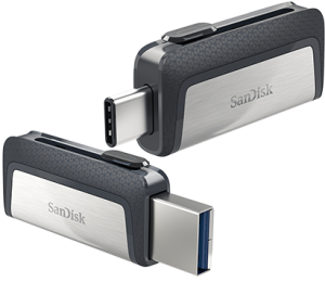 SanDisk Ultra 128GB Dual Drive USB Type C