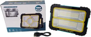 Solarix Blue Solar 30W Portable Rechargeable LED Light