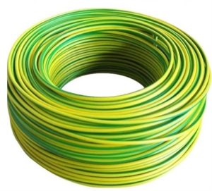 Solarix 6mm² Yellow 7 Green Earth Wire 100 Metre Roll