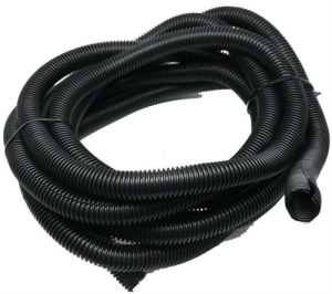 Solarix Flexible Conduit 20mm Diameter PVC Black 5 Metre