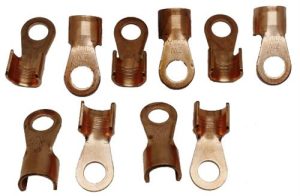 Solarix Non Insulated Copper Cable Battery Lug 35 x 10mm