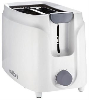 Salton 2 Slice Cool touch White Toaster