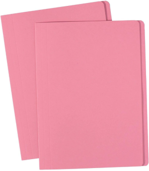Marlin A4 Flat File Folders Pink Pack of 100