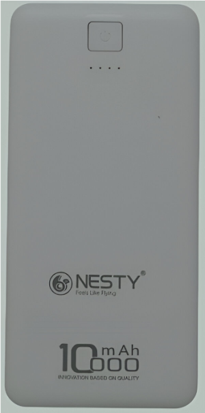 Nesty 10000mAh White Multi Functional Power Bank
