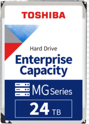 Toshiba 3.5 Inch Enterprise 24TB SATA Hard Drive Disk