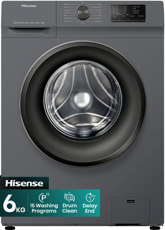 Hisense 6kg Front Loader Washing Machine 1 Hisense 6kg Front Loader Washing Machine