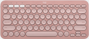 Logitech Pebble Keys 2 K380s Rose Bluetooth Keyboard