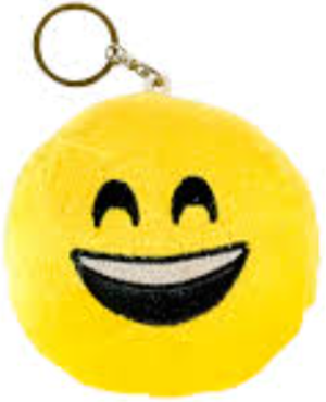 Casey Keyring Emoji, Retail Box, No Warranty