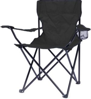 TOTALLY CAMPING CHAIR - BLACK