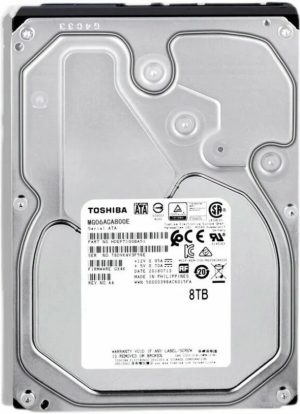 Toshiba Enterprise 3.5 Inch 8TB SATA Hard Drive Disk