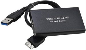 UniQue USB To mSATA SSD Mini External Enclosure