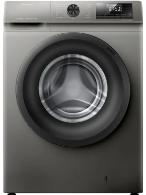 Hisense 8kg Front Loader Grey Titanium