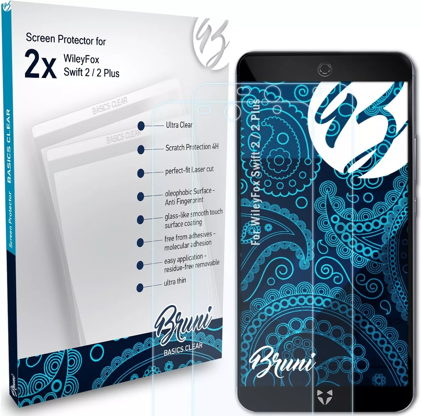 WileyFox Swift 2 Plus Screen Protector 1 WileyFox Swift 2 Plus Screen Protector