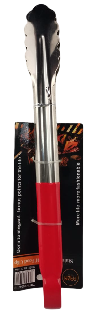 Casey Faza Stainless Steel BBQ Tongs – 30cm