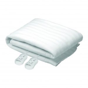 Pure Pleasure King Non Fitted White Electric Blanket