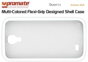 Promate White Amos Samsung Galaxy S4 Shell Case