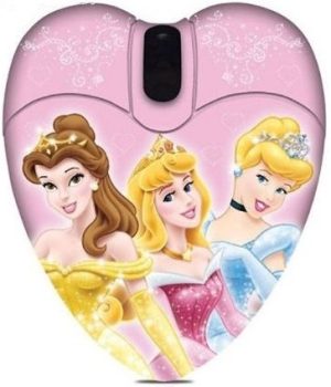 Disney Pink Princess Mini Optical USB Mouse