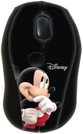 Disney Black Mickey Optical USB Mouse