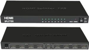 UniQue 4K x 2K Ultra HD 8 Port HDTV Splitter