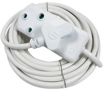 Ellies 3 Metre Dual Side Heavy Duty Power Extension Cord 1 Ellies 3 Metre Dual Side Heavy Duty Power Extension Cord