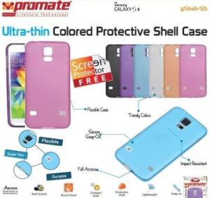 Promate Pink Gshell S5 Ultra-thin Colored