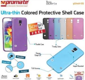 Promate Purple Gshell S5 Ultra-thin Colored