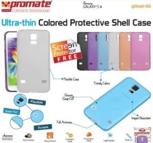 Promate White Gshell S5 Ultra-thin Colored