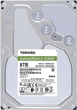 Toshiba S300 SATA 8TB Surveillance Internal Hard Drive
