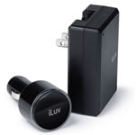 iLuv International USB power adapter iPods and iPads 2