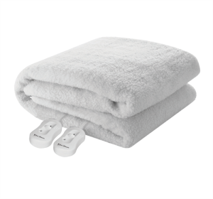 Pure Pleasure Queen Fullfit Sherpa Fleece Electric Blanket