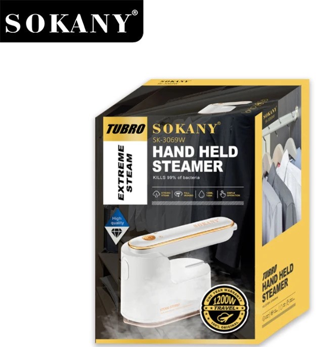 The Portable 1200W Handheld Steamer 1 The Portable 1200W Handheld Steamer