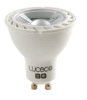 Luceco GU10 5W Warm White Dimmable LED Eco 210 Lumens