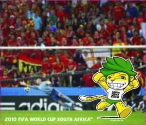 UniQue Zakumi Celebrate  Mouse Pad