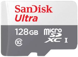 SanDisk Ultra MicroSD 128GB Memory Card