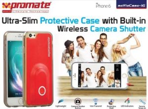 Promate Black selfieCase i6 UltraSlim Protective case