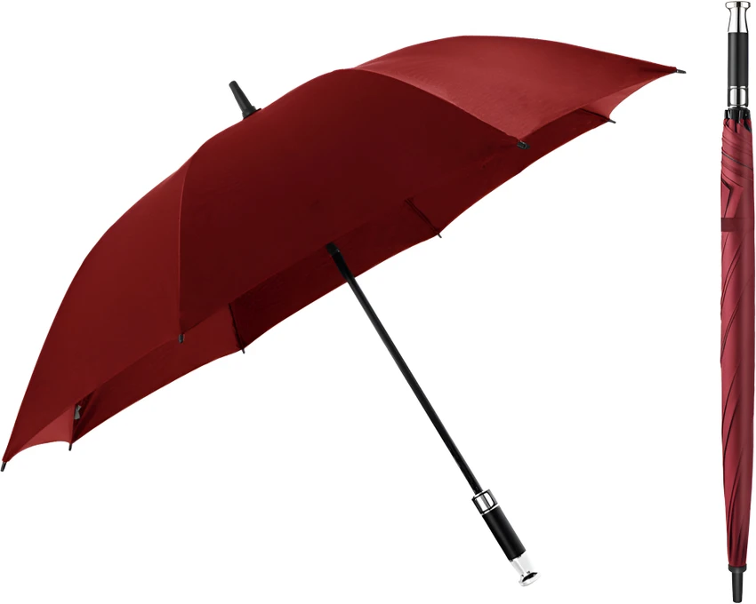 Casey Classic Maroon Umbrella – Large Size 1 Casey Classic Maroon Umbrella – Large Size