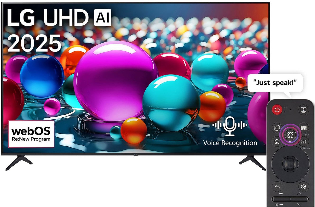 LG 75 inch UHD AI UA854K AI Magic Remote Ready HDR10 Smart TV 1 LG 75 inch UHD AI UA854K AI Magic Remote Ready HDR10 Smart TV