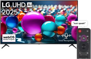 LG 65 Inch UHD AI UA854K AI Magic Remote Smart TV