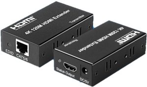 UniQue 4K 120M Cat5 Or 6 Transmitter And Receiver HDMI Extender