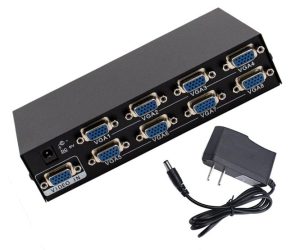 UniQue VGA 8 Port Splitter Adapter