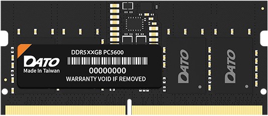 Dato DDR5 5600MHz 32GB SODIMM Laptop Memory 1 Dato DDR5 5600MHz 32GB SODIMM Laptop Memory
