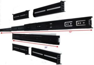 NetiX IPC Adjustable Slide Rail