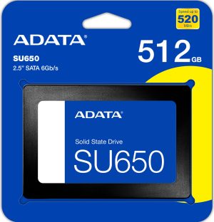 Adata SU650 Ultimate 3D NAND 512GB SATA SSD