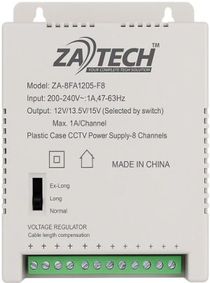 Securnix 8 Channels CCTV Power Supply Unit