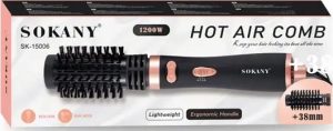 Sokany 1200W 2 In 1 Hot Air Comb Dryer