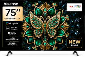 TCL 75 Inch QD Mini LED 4K Google TV